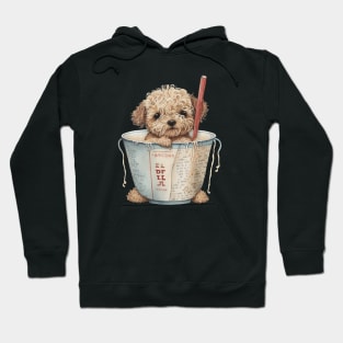 Dog having Noodles Hoodie